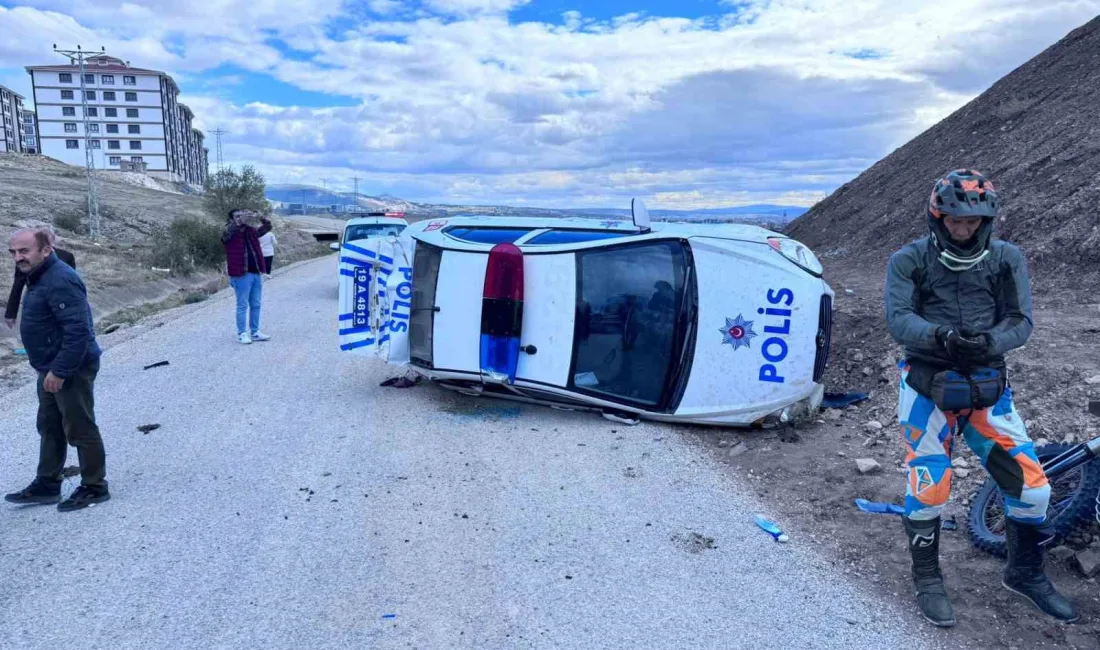 ÇORUM'DA KOVALAMACA SIRASINDA KONTROLDEN