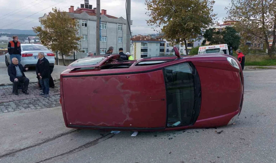 SAMSUN'DA SÜREKLİ KAZANIN MEYDANA