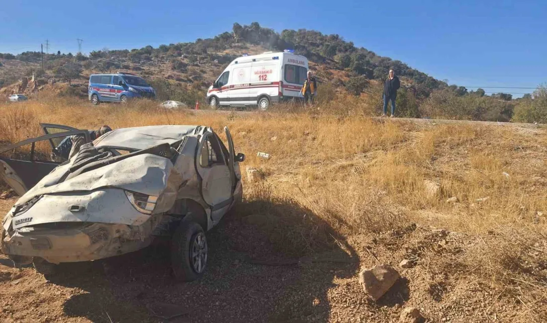 ADIYAMAN'IN GÖLBAŞI İLÇESİNDE OTOMOBİLİN