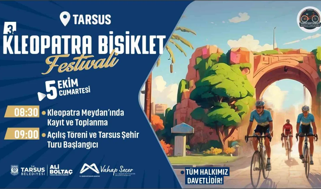 TARSUS'TA, TÜRKİYE'NİN DÖRT BİR