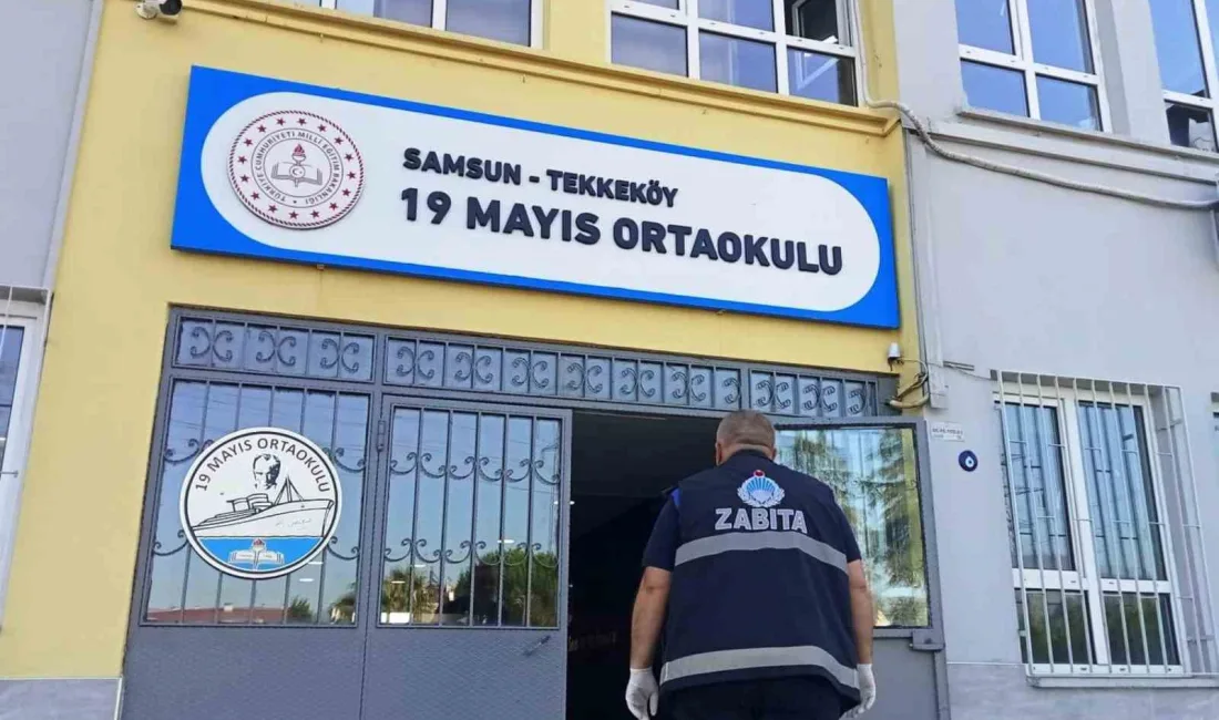 SAMSUN’DA TEKKEKÖY BELEDİYESİ ZABITA