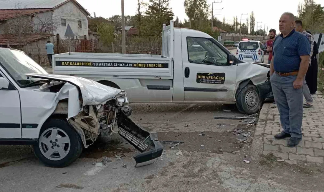 TOKAT'TA MEYDANA GELEN TRAFİK