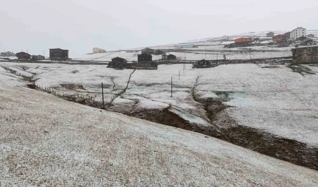 TRABZON'UN YÜKSEK KESİMLERİNDE KIŞIN