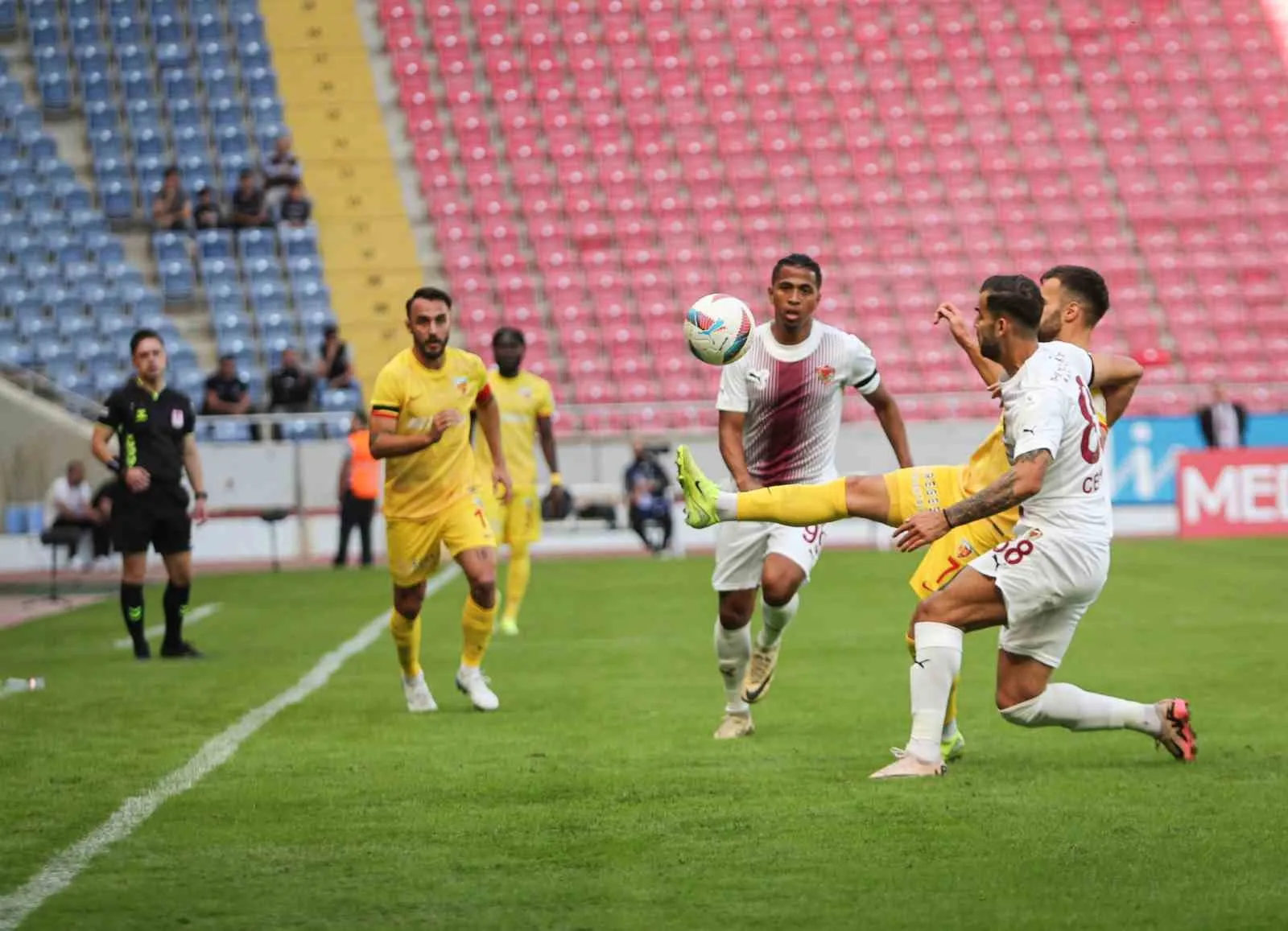 Trendyol Süper Lig: Hatayspor: 0 – Kayserispor: 0 (İlk yarı)