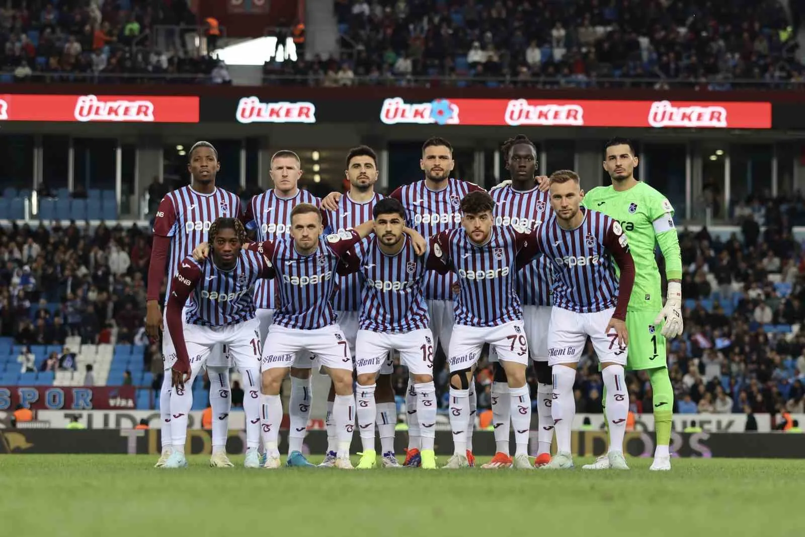 Trendyol Süper Lig: Trabzonspor: 0 – RAMS Başakşehir: 0  (İlk yarı)