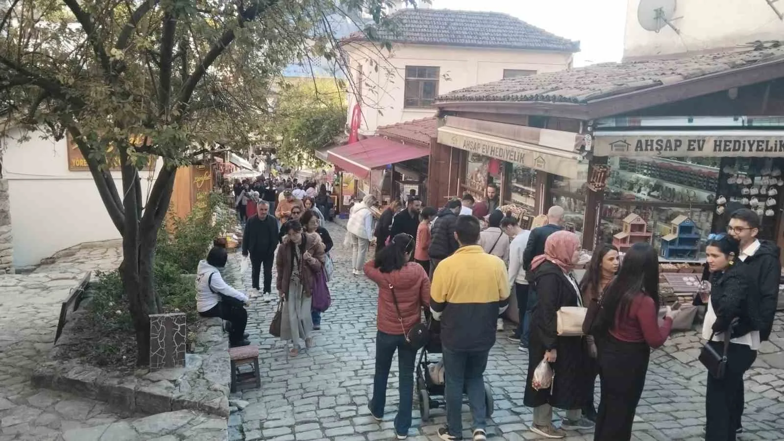 UNESCO kenti Safranbolu’da hafta sonu hareketliliği