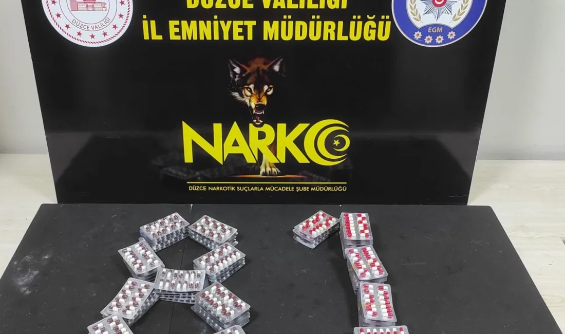 DÜZCE’DE NARKOTİK SUÇLARLA MÜCADELE