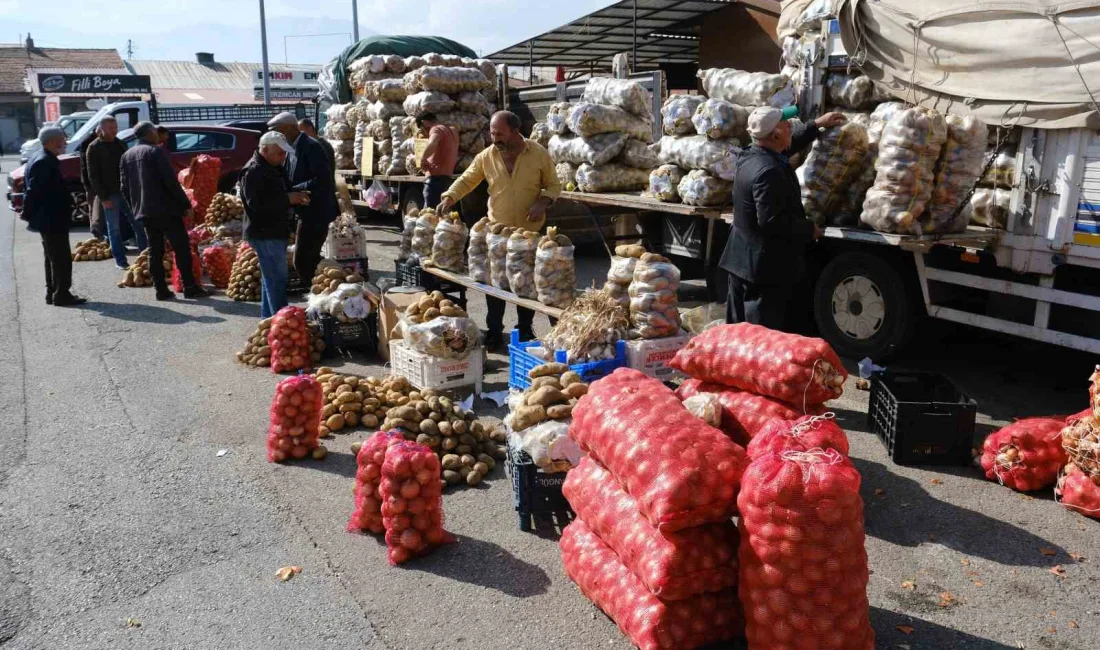 VATANDAŞLARIN KIŞLIK PATATES VE