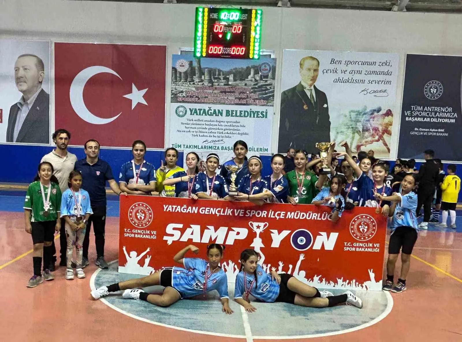 Yatağan’da U16 Hokey Muğla il birinciliği müsabakaları gerçekleştirildi