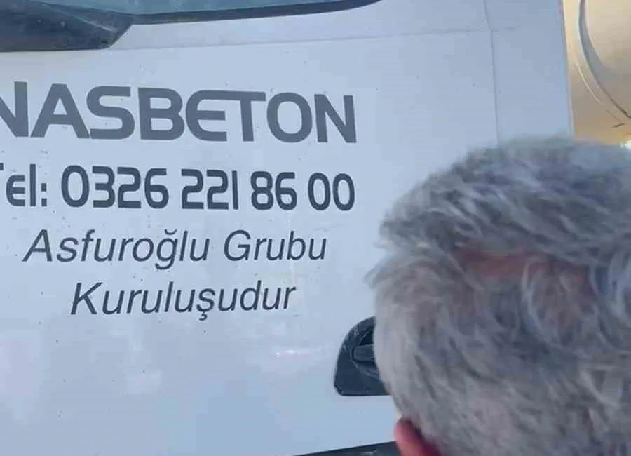 HATAY’DA SEYİR HALİNDEYKEN BETON