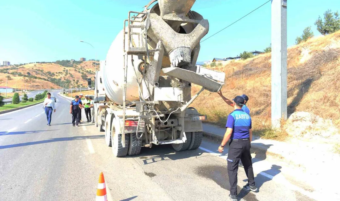 KAHRAMANMARAŞ’TA SEYİR HALİNDEYKEN YOLA