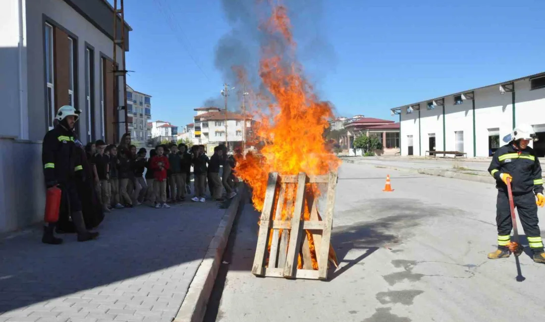 YOZGAT’TA İTFAİYE EKİPLERİ SORGUN