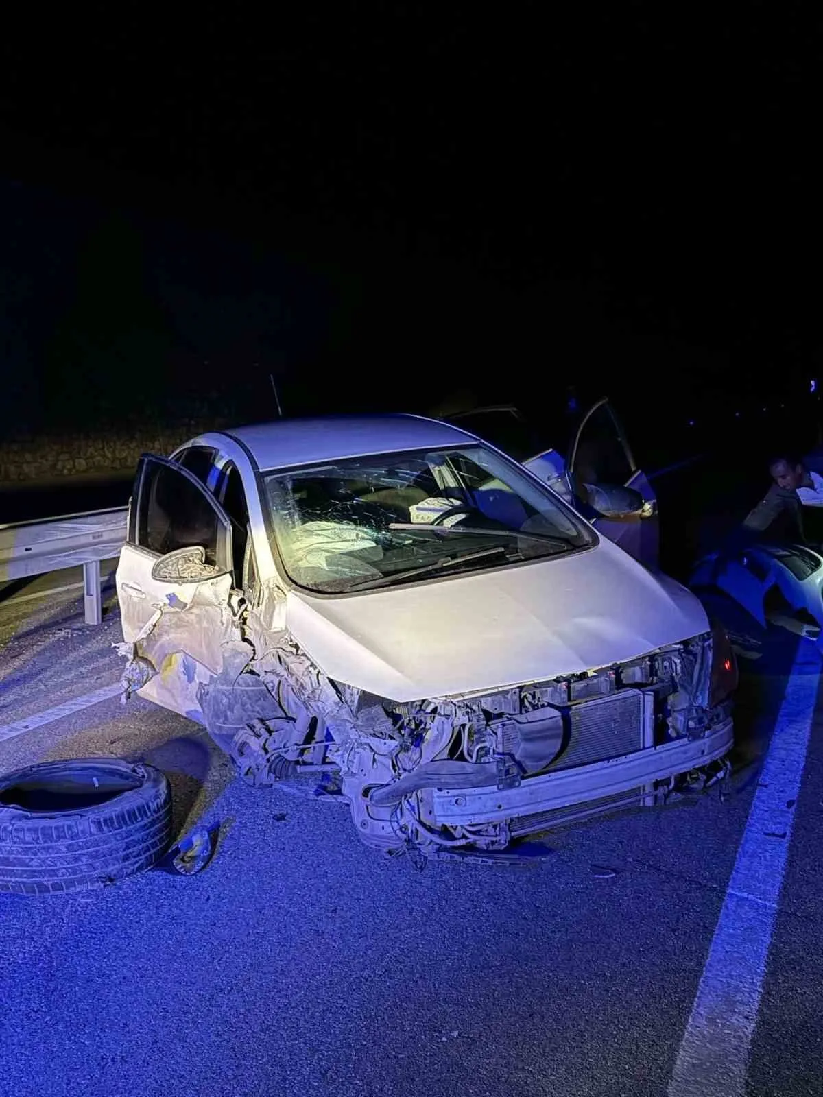 Yüksekova’da trafik kazası: 2 yaralı