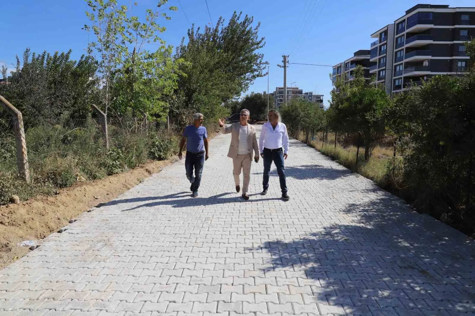 Zafer Mahallesi’ne 6 bin metrekare yol yapıldı