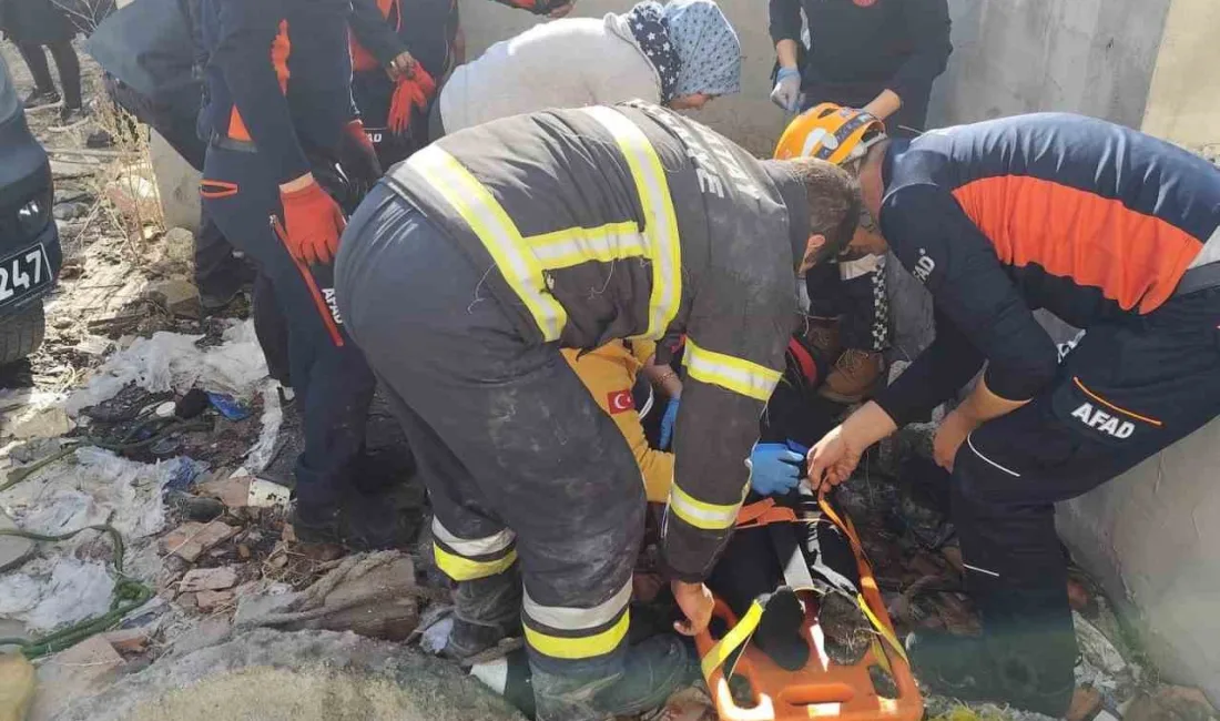 HATAY’DA 10 METRE DERİNLİĞİNDEKİ