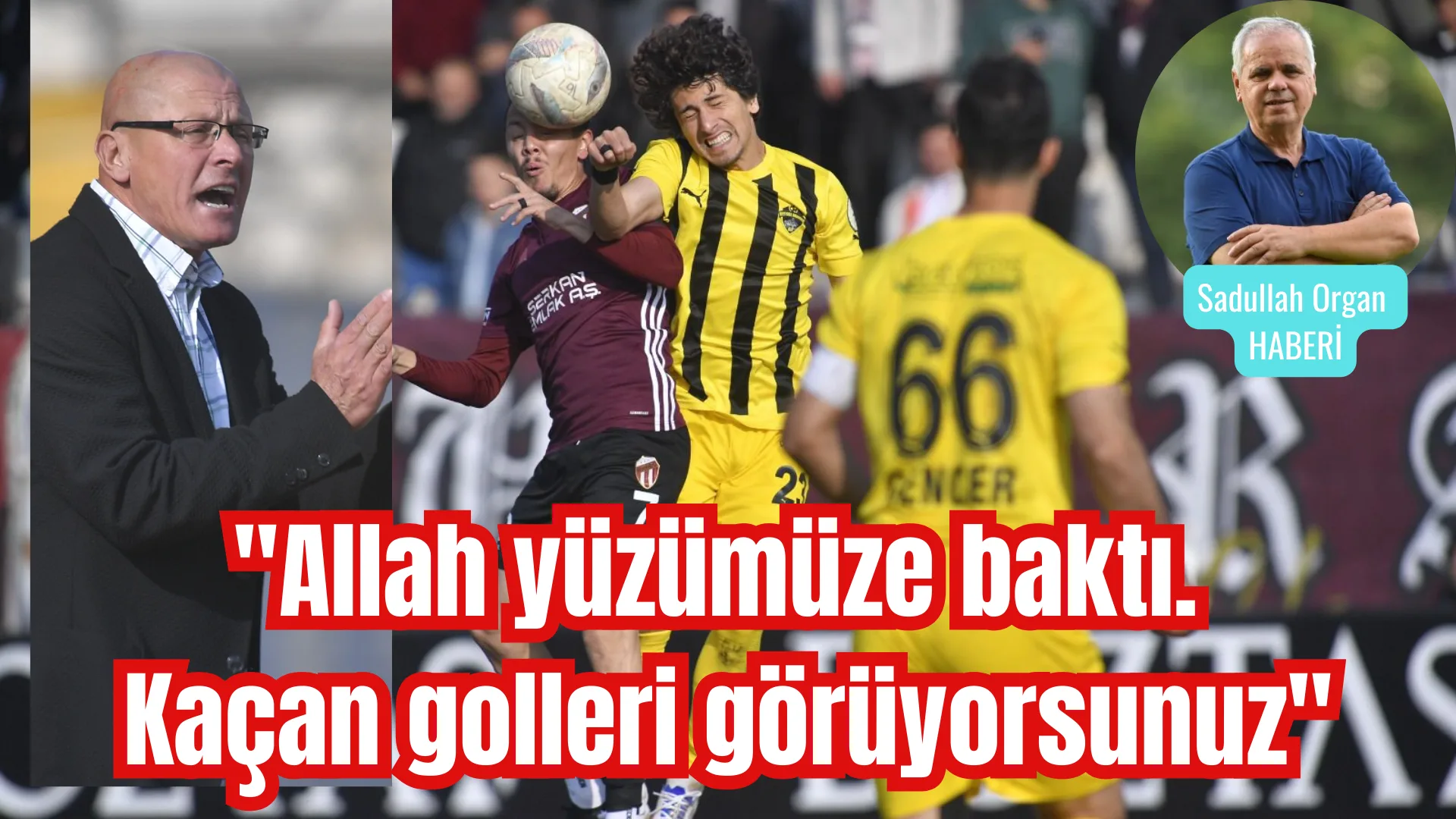 İNEGÖLSPOR TEKNİK PATRONU ERKMEN ”ALINAN HER PUAN ÖNEMLİ”.