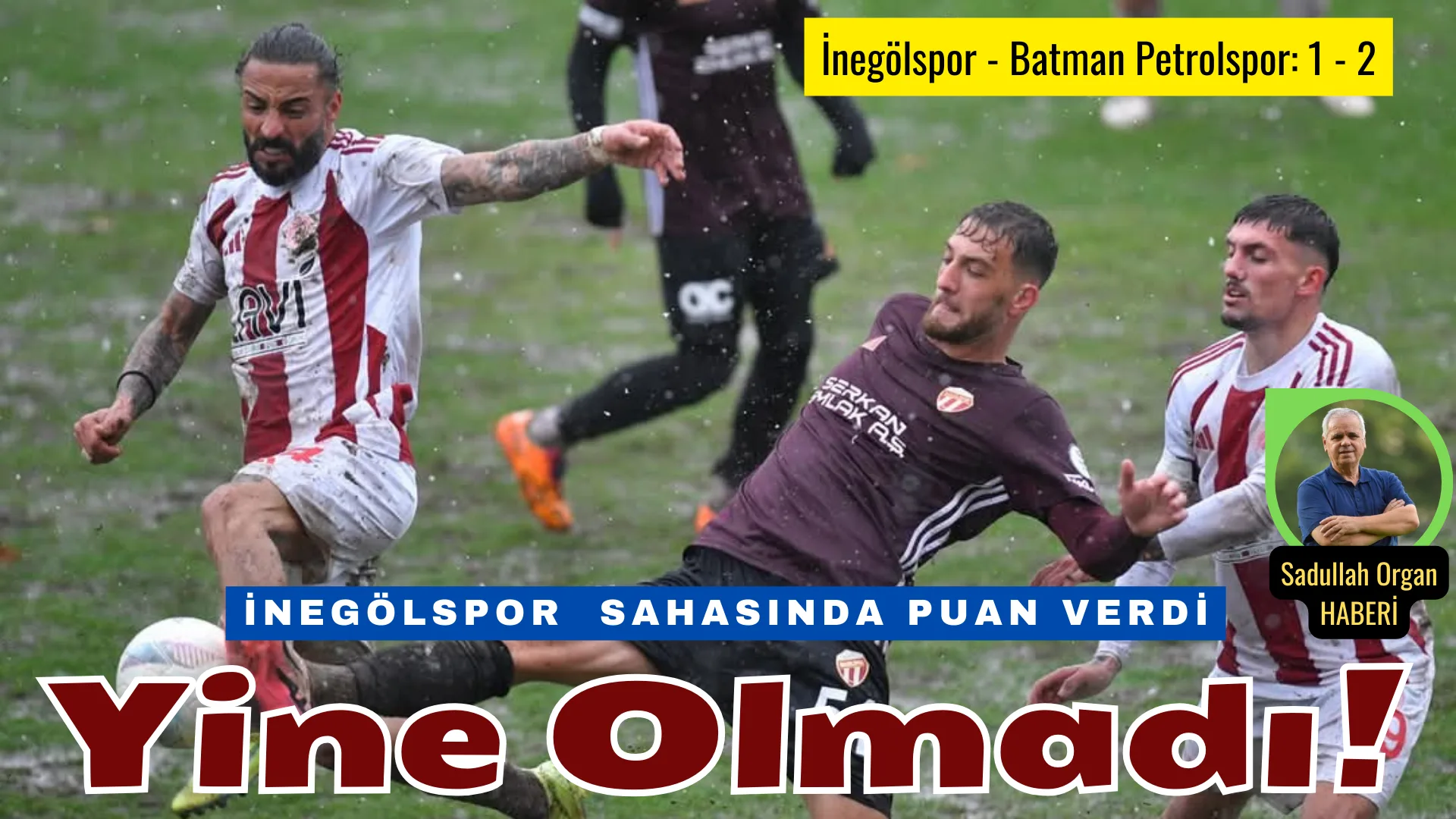 İnegölspor – Batman Petrolspor: 1-2