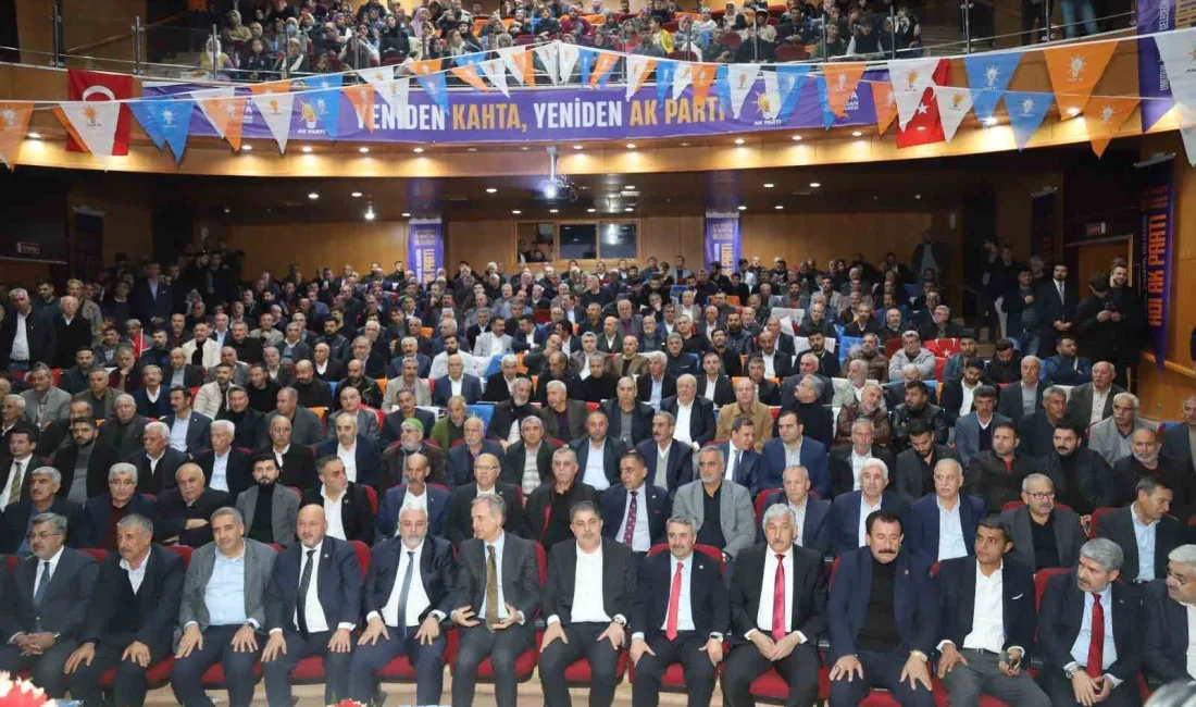 ADIYAMAN KAHTA'TA AK PARTİ