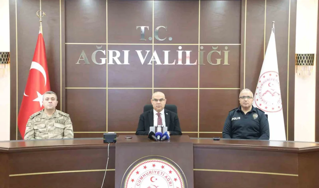 AĞRI’DA GÜVENLİK TOPLANTISI YAPILDI