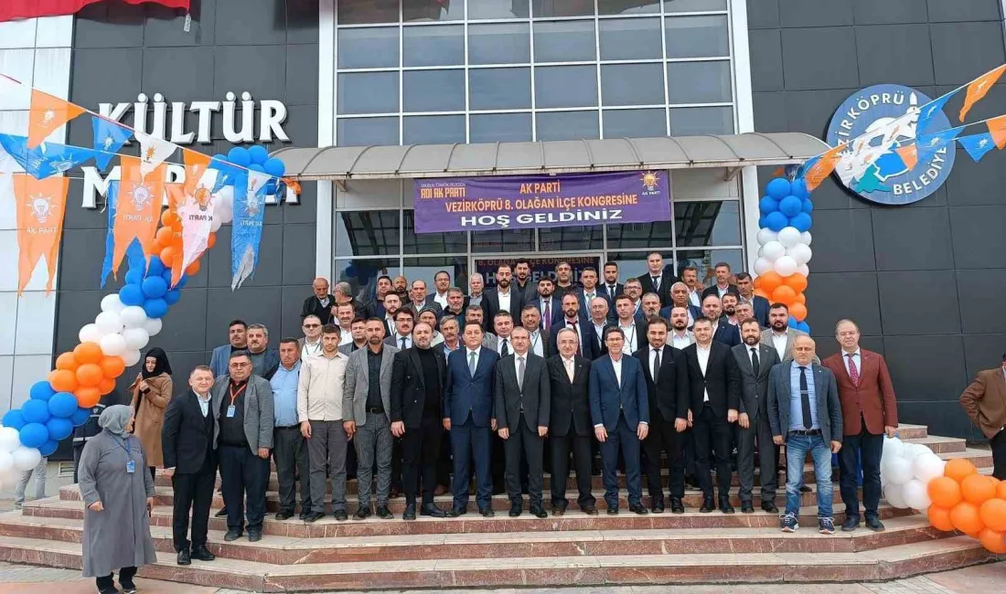 SAMSUN'DA AK PARTİ VEZİRKÖPRÜ