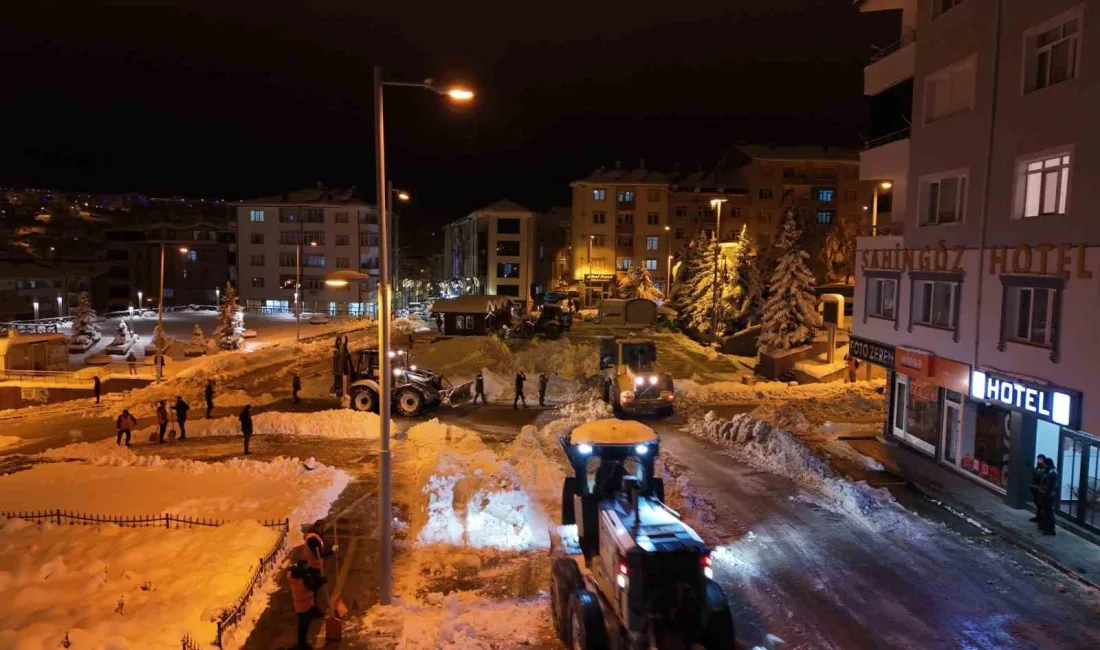 BELEDİYE EKİPLERİ TARAFINDAN AKDAĞMADENİ'NDE