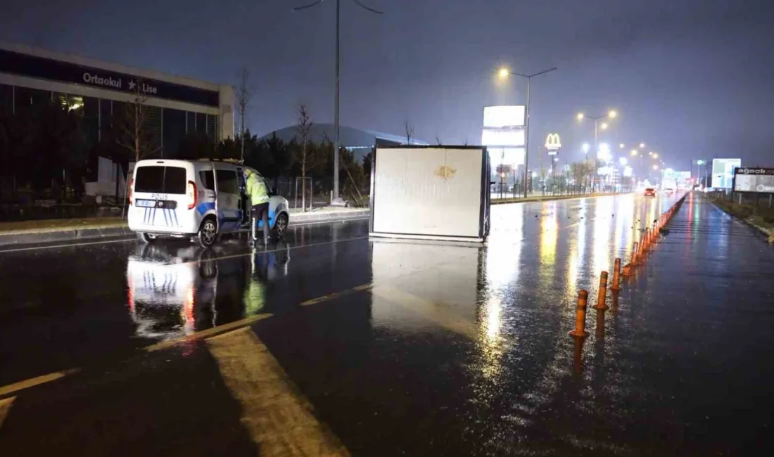 AKSARAY’DA GÜNDÜZ BAŞLAYAN ŞİDDETLİ