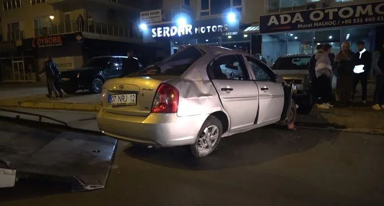 ANTALYA’NIN ALANYA İLÇESİNDE OTOMOBİLİN