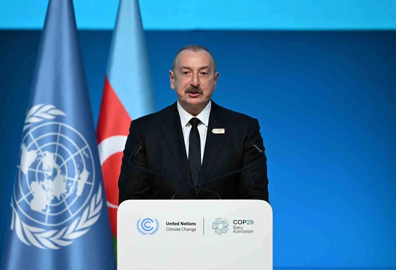 Aliyev: “Azerbaycan COP29’un ev sahibi olduktan sonra iftira ve karalama kampanyasının hedefi oldu”