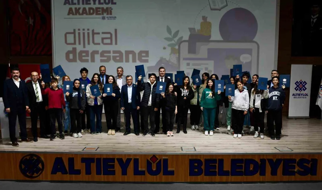 ALTIEYLÜL'DEN ÖĞRENCİLERE AKADEMİ DİJİTAL