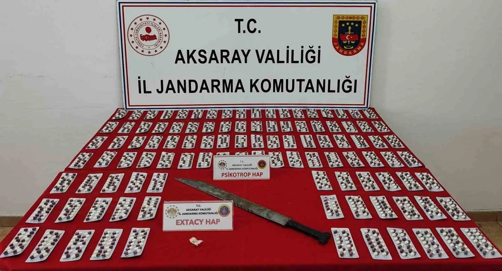 Ankara’dan Aksaray’a uyuşturucu getiren 2 şahıs tutuklandı