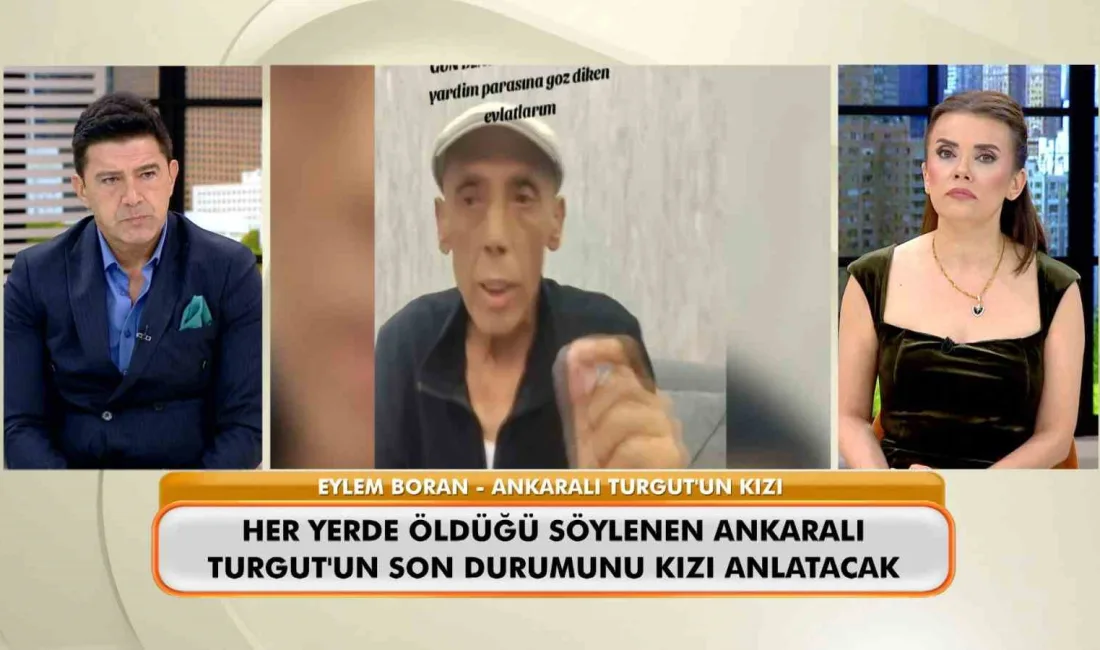 ÖLDÜĞÜ SÖYLENEN ANKARALI TURGUT’UN