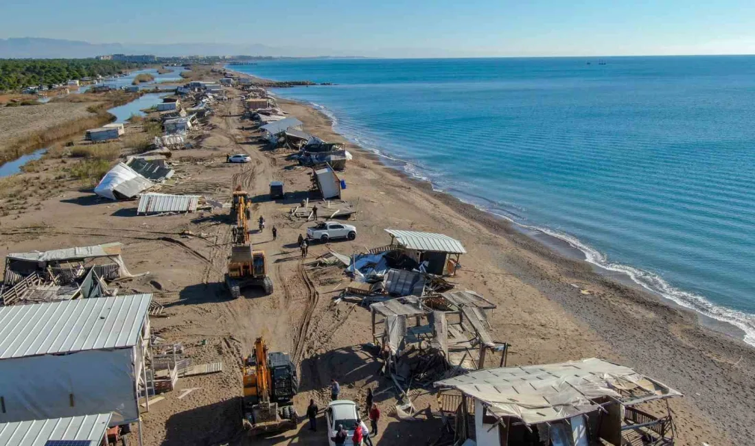 ANTALYA'NIN AKSU İLÇESİNDE DENİZ