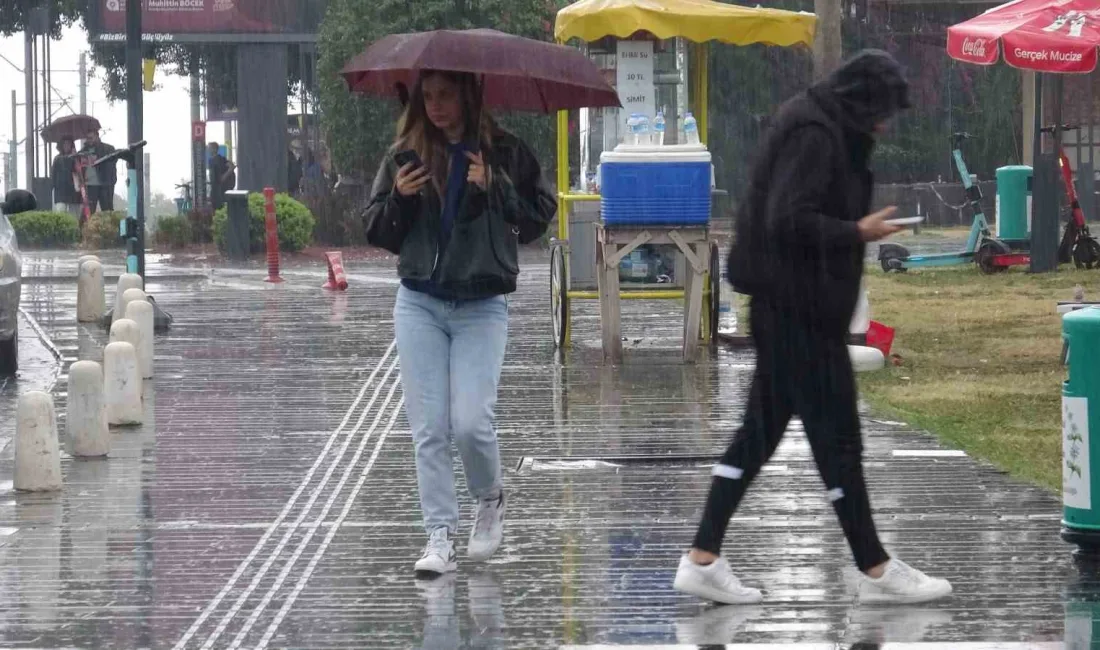 ANTALYA'DA BEKLENEN ŞİDDETLİ YAĞIŞLAR