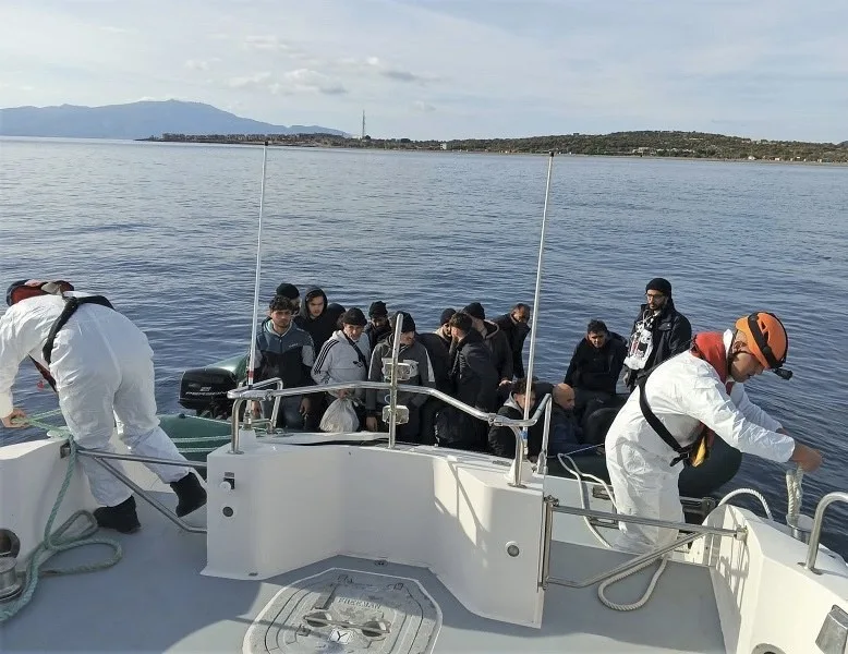 ÇANAKKALE’NİN AYVACIK İLÇESİ AÇIKLARINDA