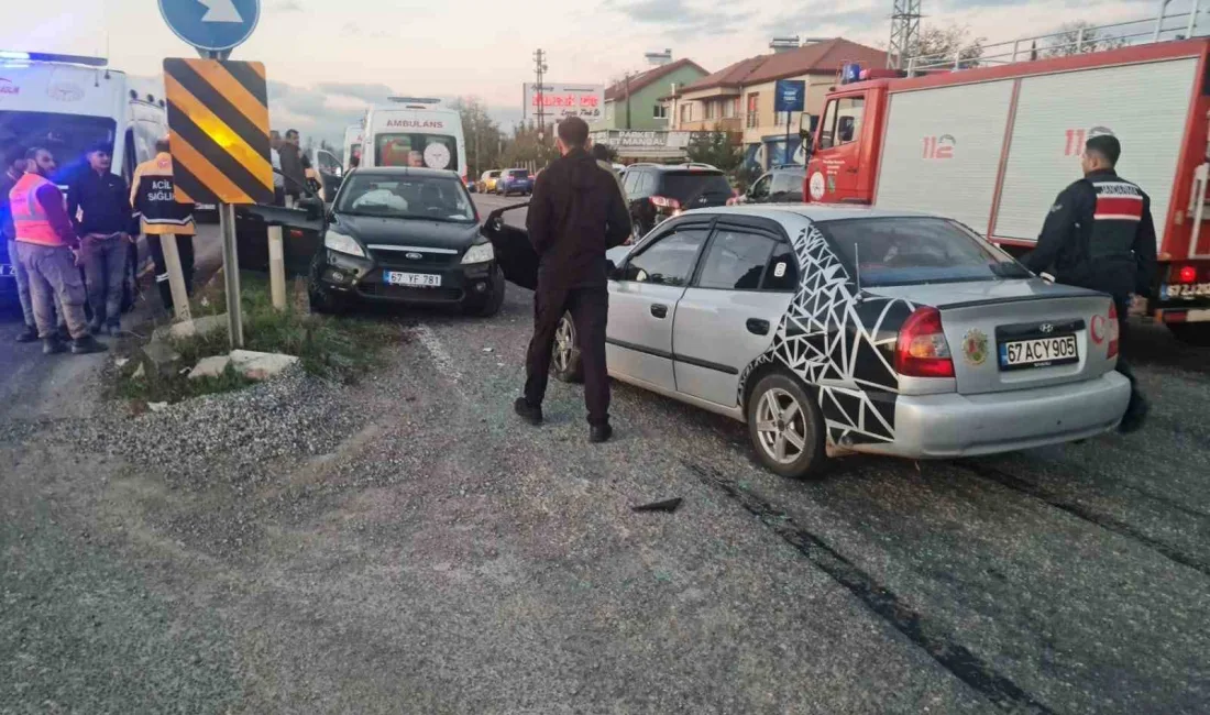 BAKACAKKADI-ZONGULDAK KARA YOLUNDA TRAFİK