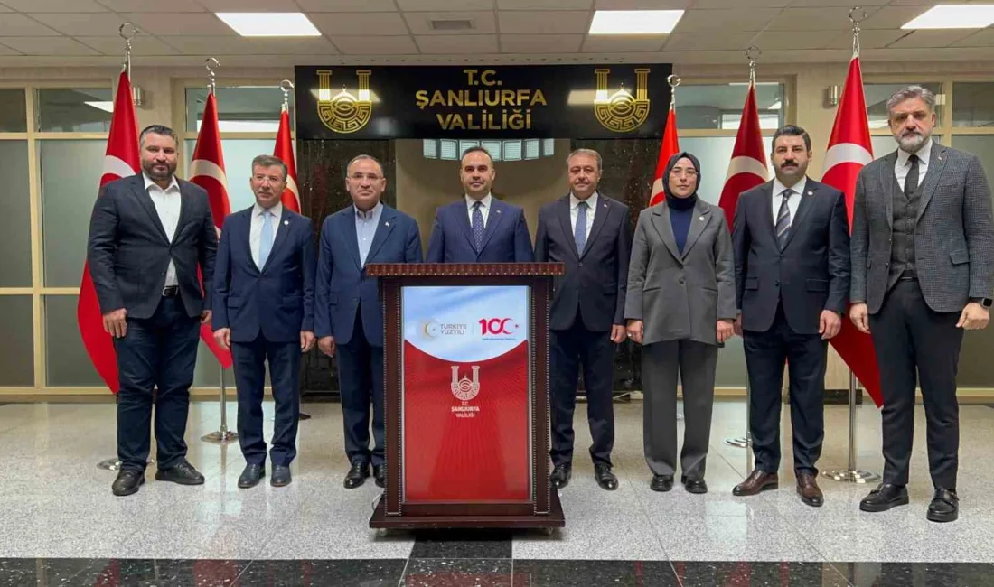 BAKAN KACIR'DAN ŞANLIURFA VALİLİĞİ'NE