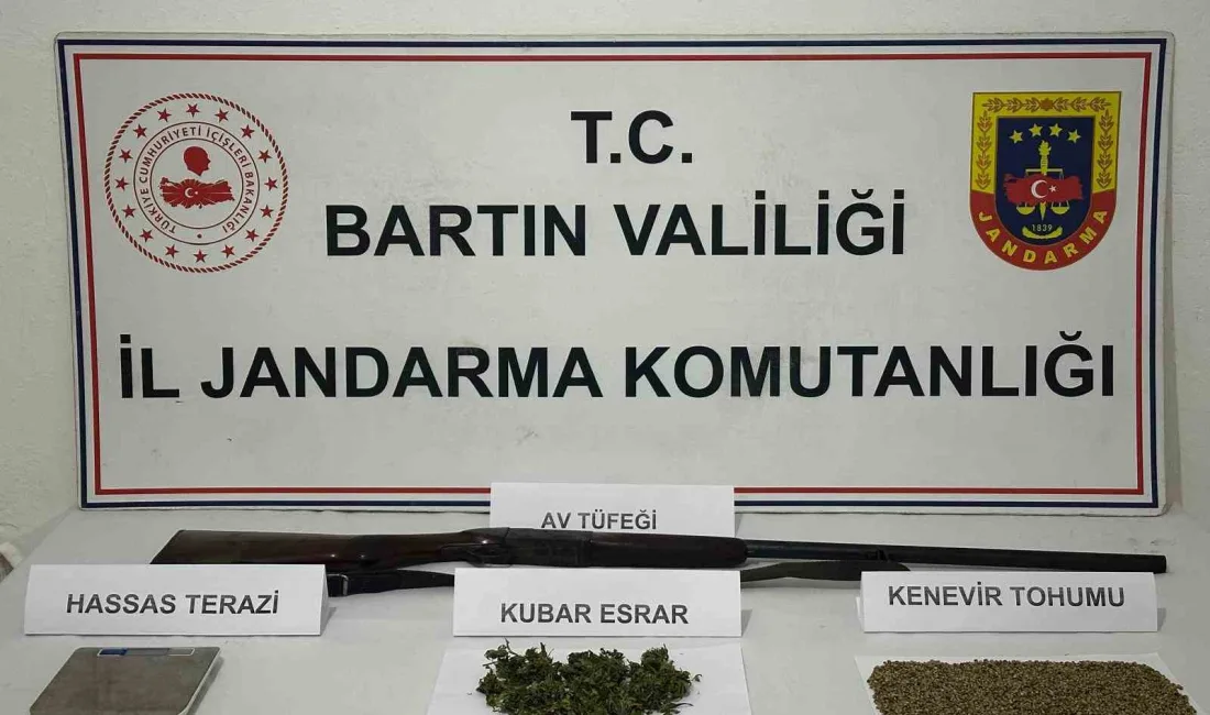 BARTIN'DA JANDARMA EKİPLERİ BİR