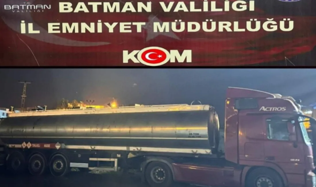 BATMAN'DA YAPILAN DENETİMLERDE BİR