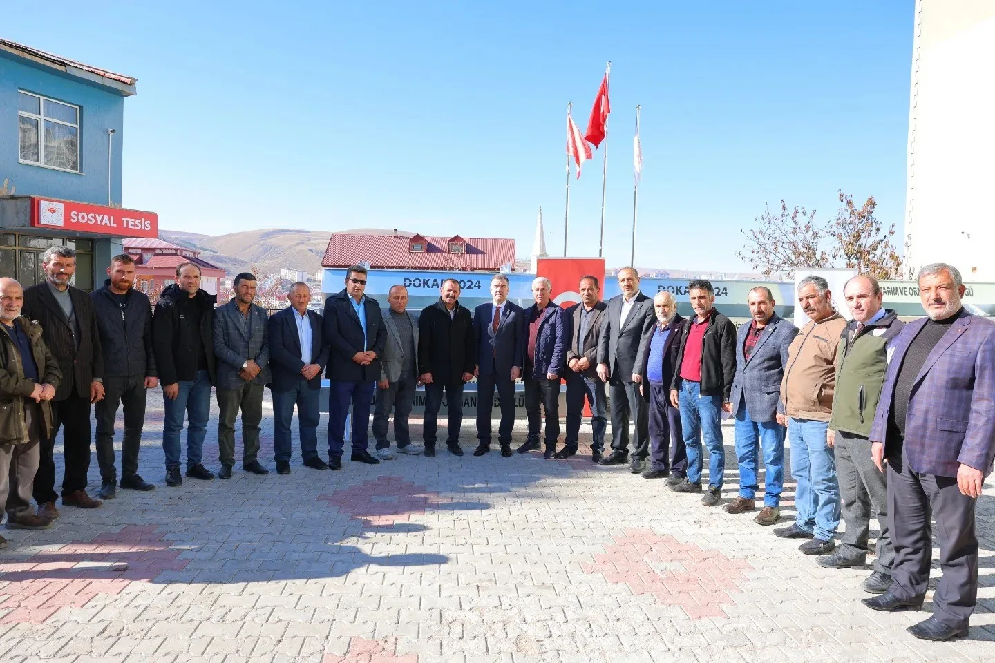 Bayburt’ta çiftçilere sıvat dağıtıldı