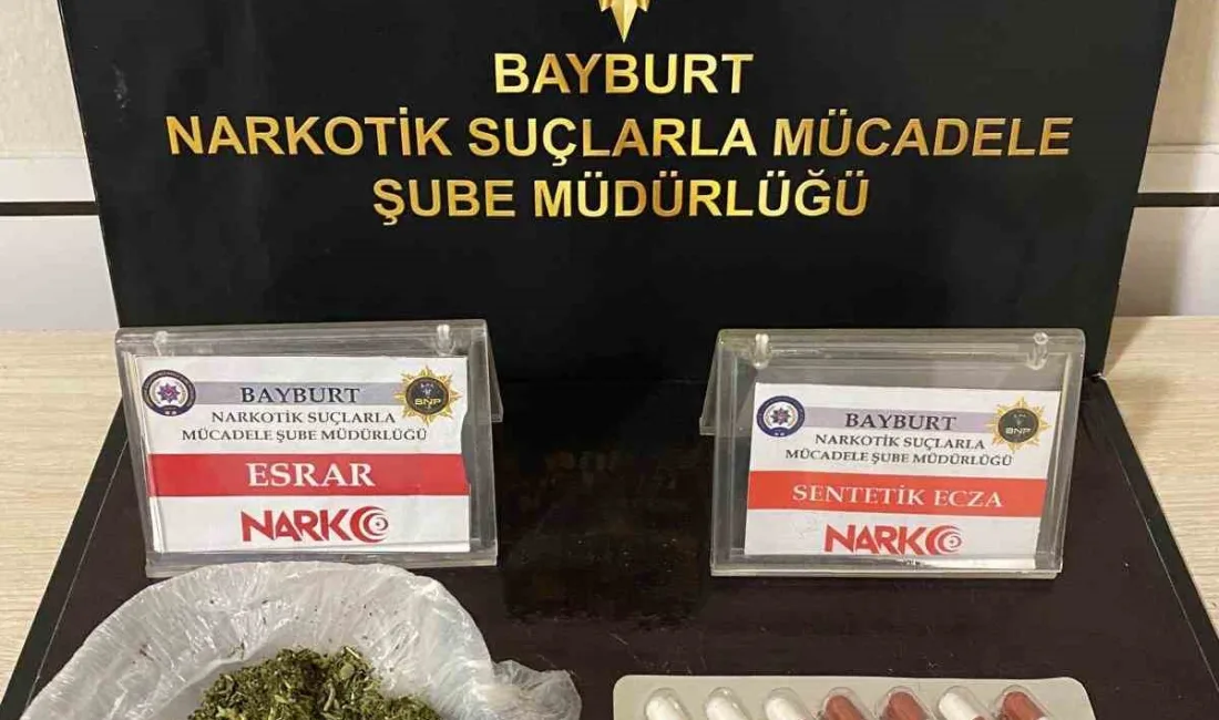 BAYBURT'TA ŞÜPHELİ HAREKETLER SERGİLEYEN