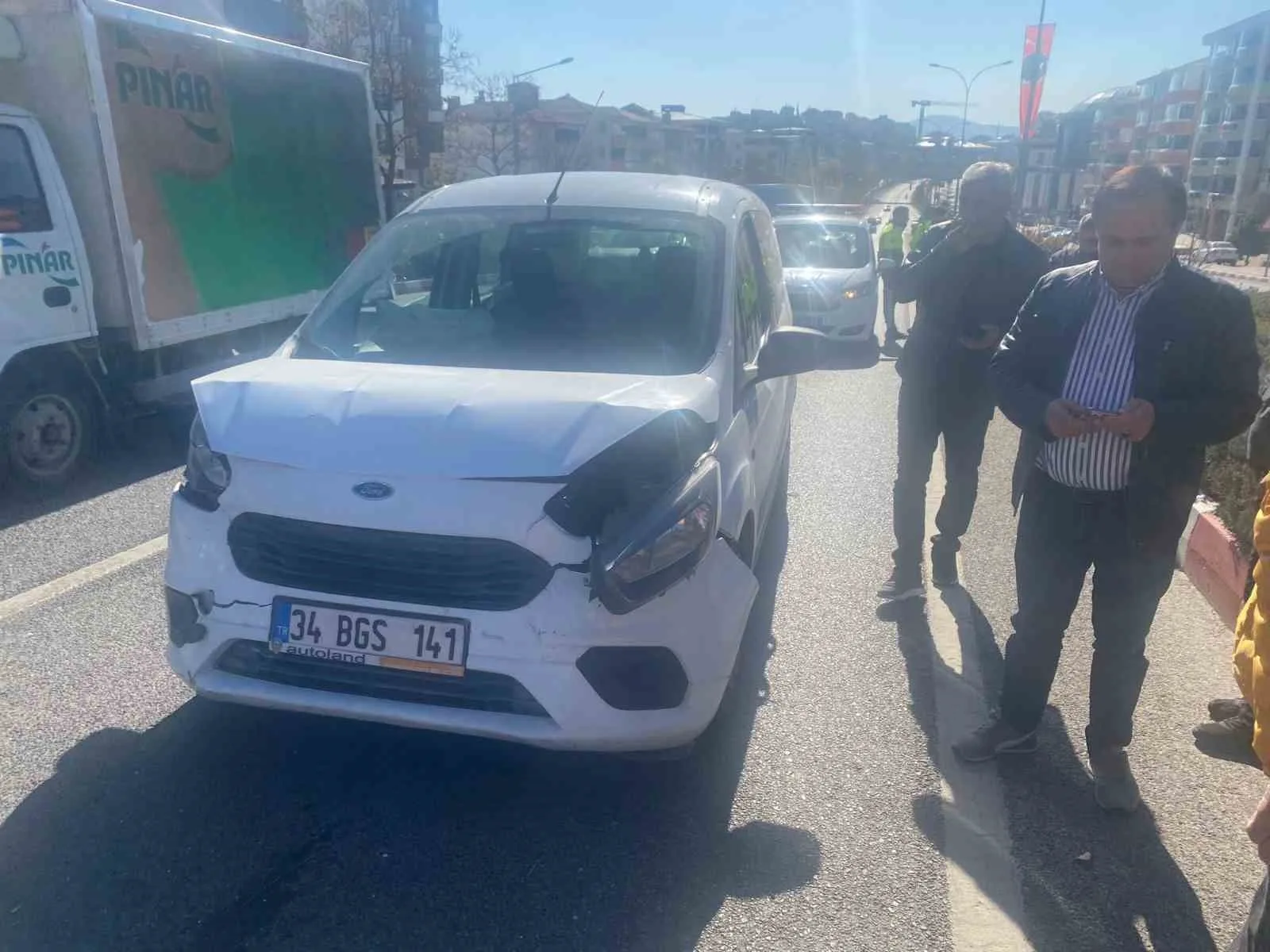 Bilecik’te meydana gelen trafik kazasından 1 kişi yaralandı