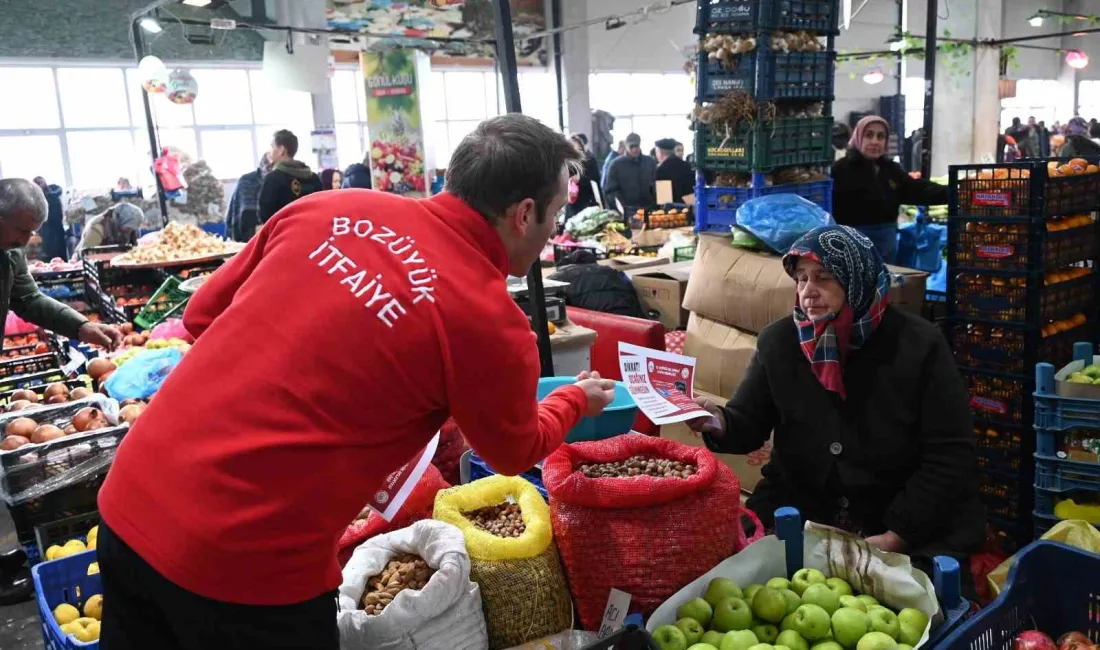 BOZÜYÜK BELEDİYESİ İTFAİYESİ VATANDAŞLARI