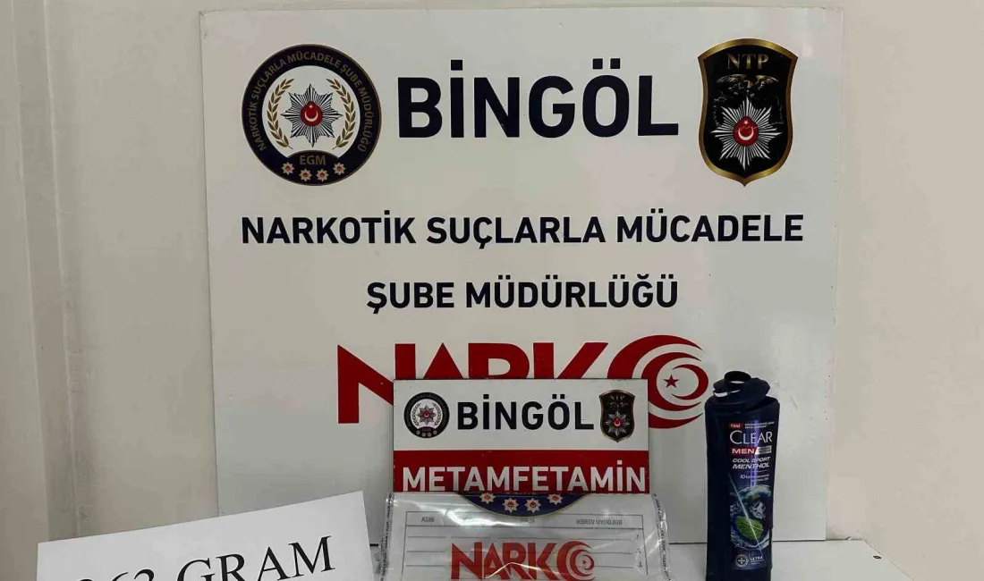 BİNGÖL’DE POLİS EKİPLERİNCE BİR