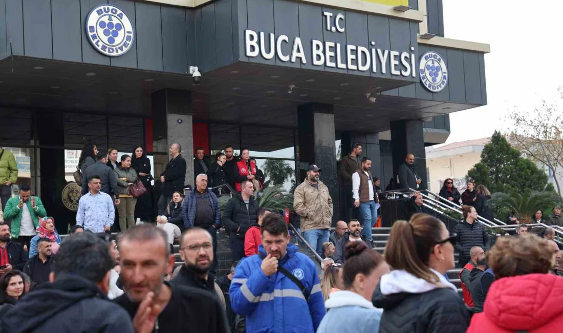 BUCA BELEDİYESİ EMEKÇİLERİ GREVE