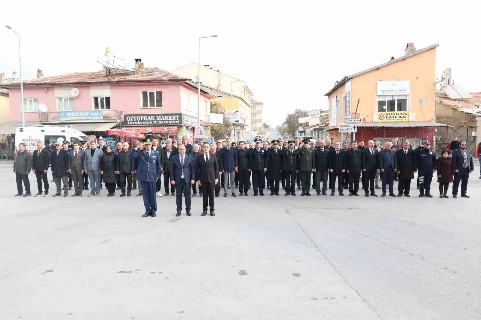 10 KASIM ATATÜRK’Ü ANMA GÜNÜ DOLAYISIYLA, BÜNYAN İLÇESİNDE PROGRAM DÜZENLENDİ.