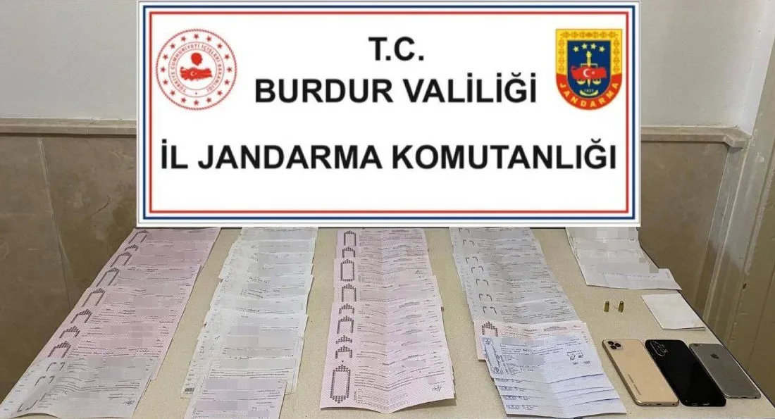 BURDUR'DA TEFECİLİK YAPTIĞI TESPİT