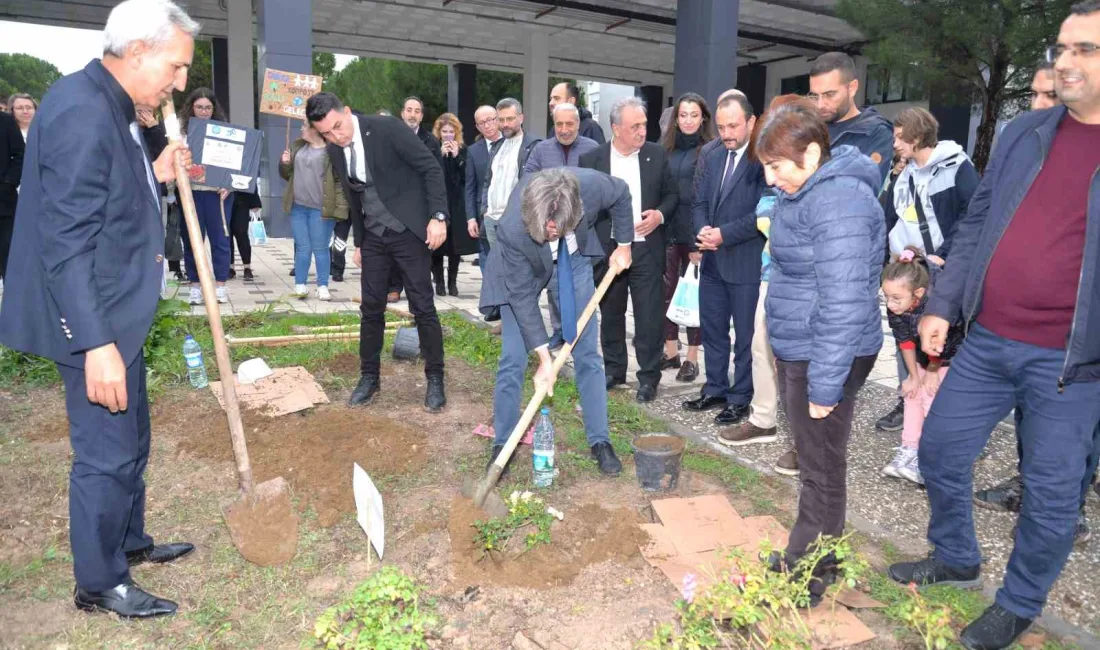 BUÜ’DE AĞAÇLANDIRMA ÇALIŞMALARI DEVAM