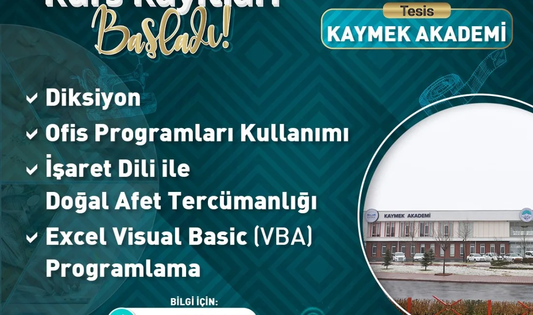 KAYSERİ BÜYÜKŞEHİR BELEDİYESİ BÜNYESİNDE