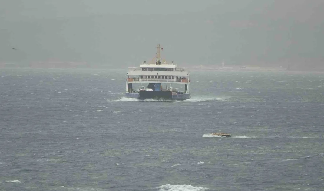 ÇANAKKALE BOĞAZI’NDA SAATTEKİ HIZI