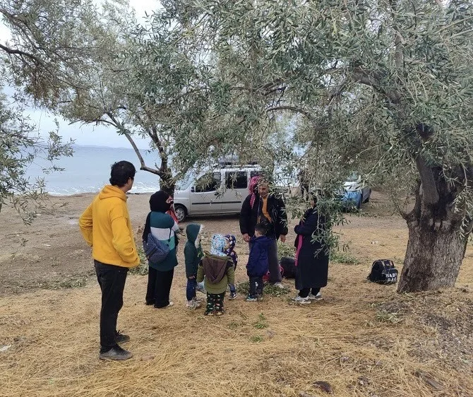 ÇANAKKALE’NİN AYVACIK İLÇESİ AÇIKLARINDA